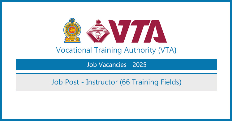 VTA Instructor Vacancies 2025 – Apply Now for Vocational Training Authority Jobs