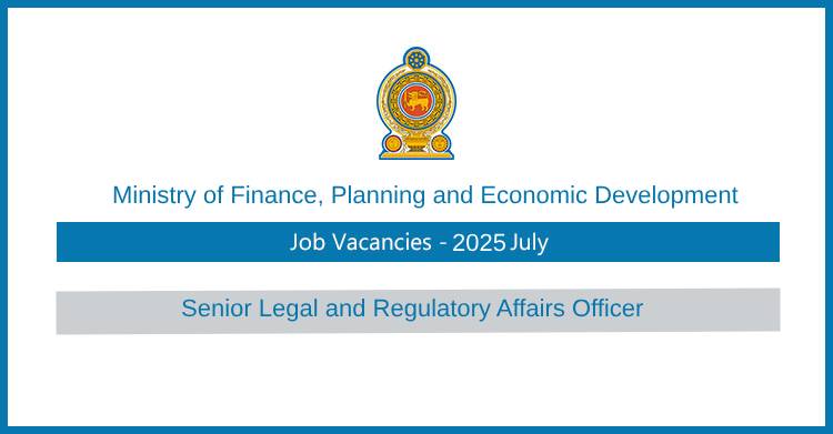 Finance Ministry Jobs 2025 – Apply for Senior Legal Officer Role
