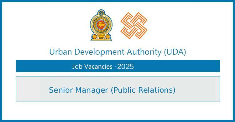 Urban Development Ministry – Senior Manager (Public Relations) Vacancy 2025 | Apply Now