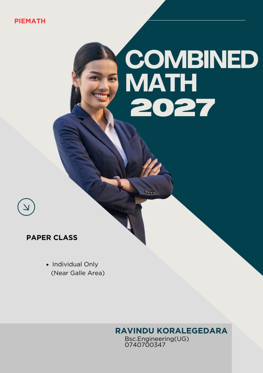 A/L Combined Math Revision 2027