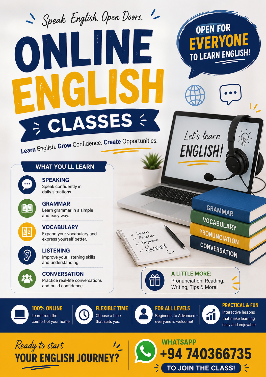Local/Cambridge/Edexcel Online Calsses