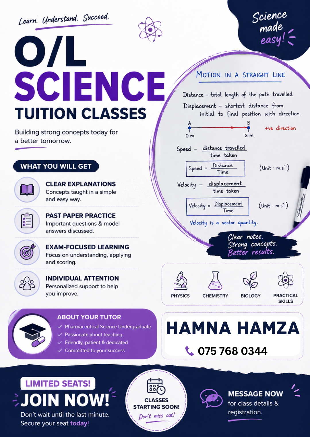 O/L Science English Medium