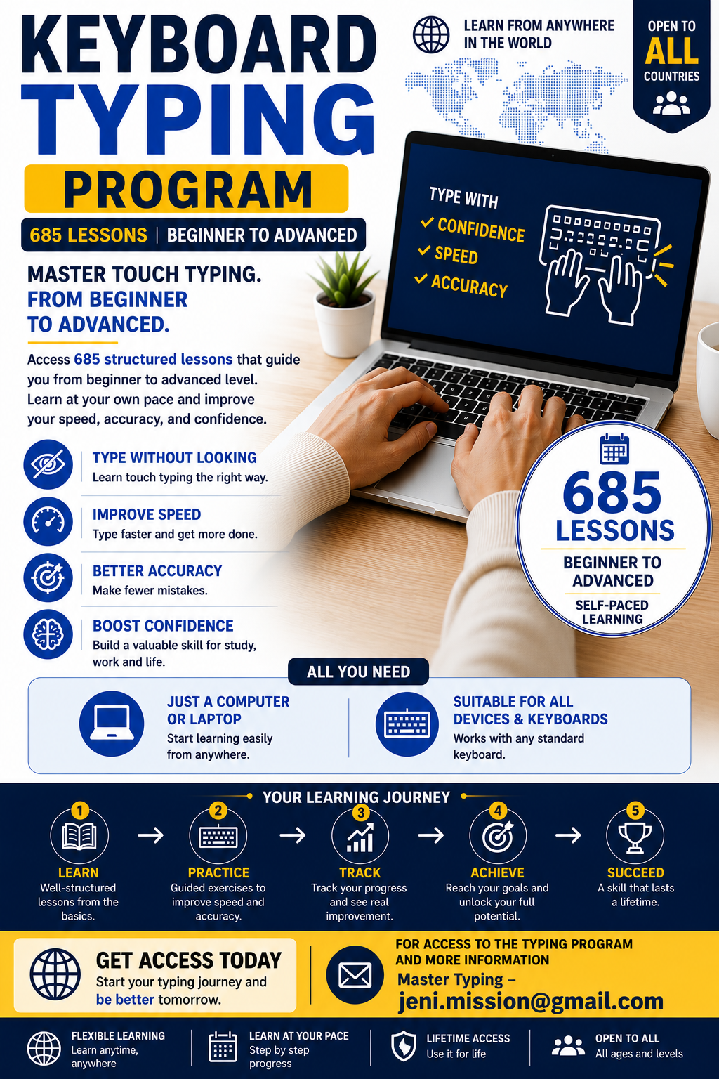 KEYBOARD TYPING PROGRAM