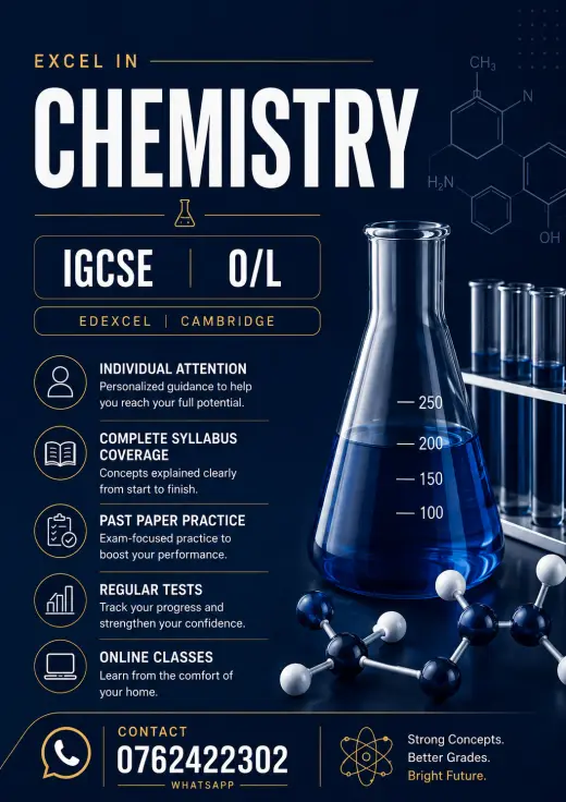 CHEMISTRY CLASSES 