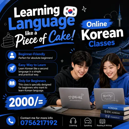 Learning Korean is a Piece of Cake! 🎂