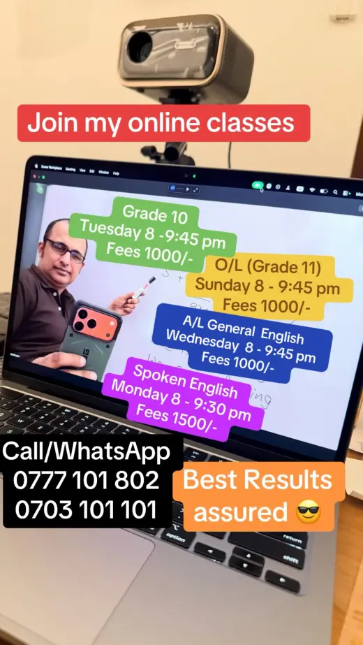 A/L General English & Spoken English 