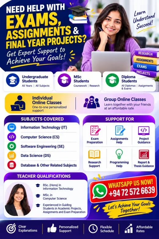 📚 Need Help With Your IT / Computer Science Studies?