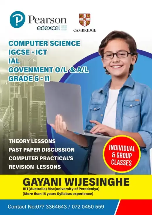 Edexcel/Cambridge and local syllabus from grade 6 to grade 12
