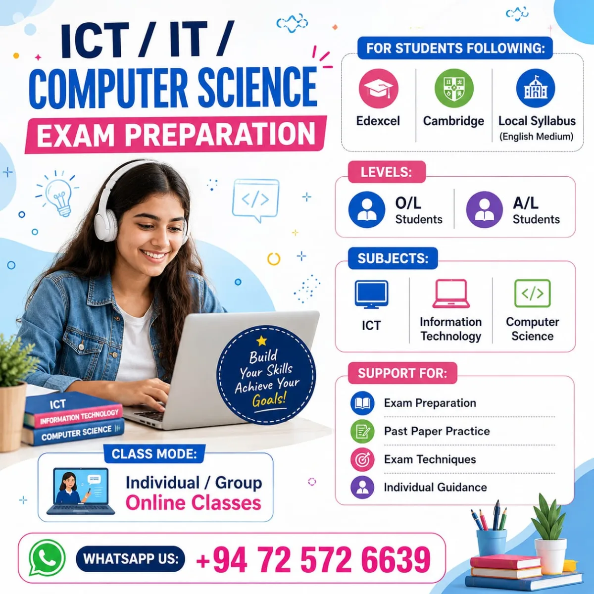 Online ICT / IT / Computer Science Class