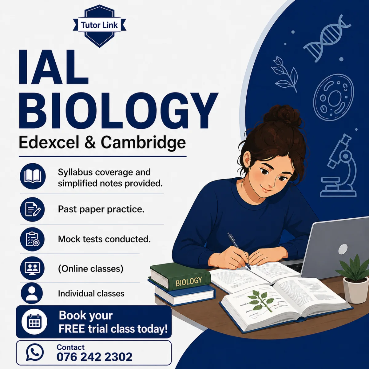 IAL BIOLOGY CLASS 