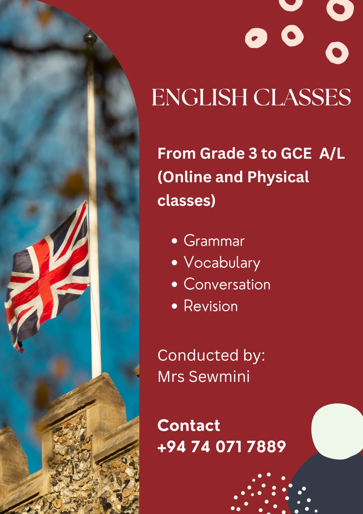 Grade 3 to A/L - English Language 