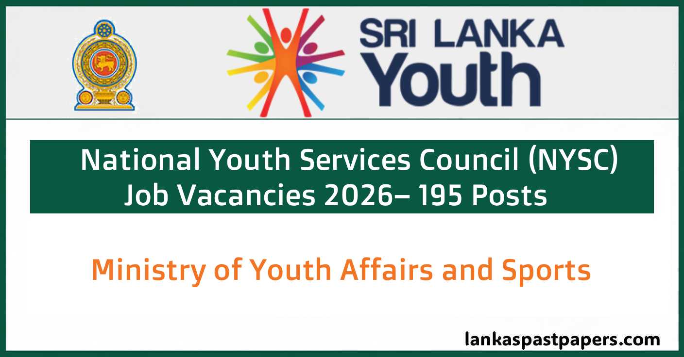 National Youth Services Council (NYSC) Job Vacancies 2026 – 195 Posts