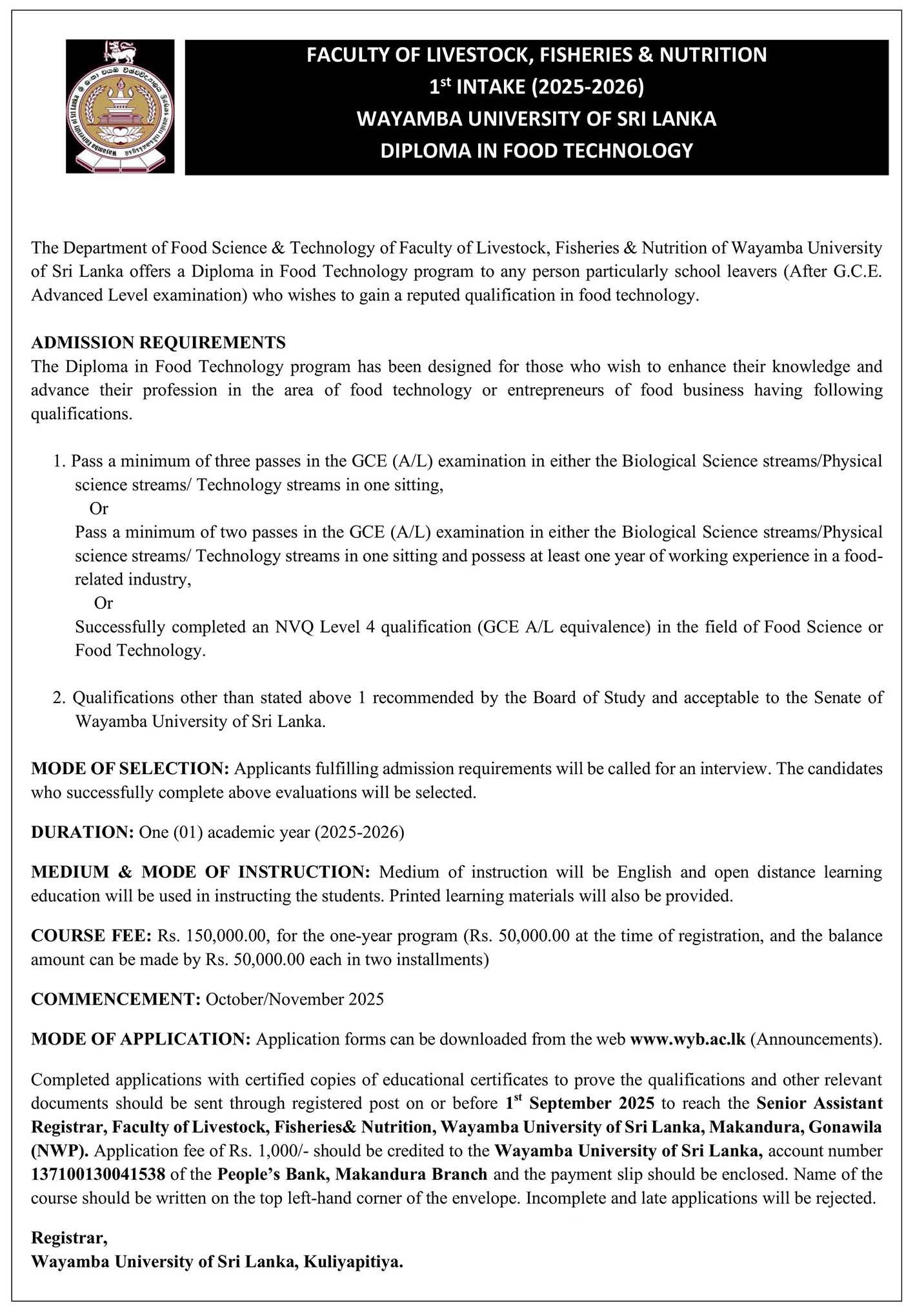 People's Bank Assistant Manager Results