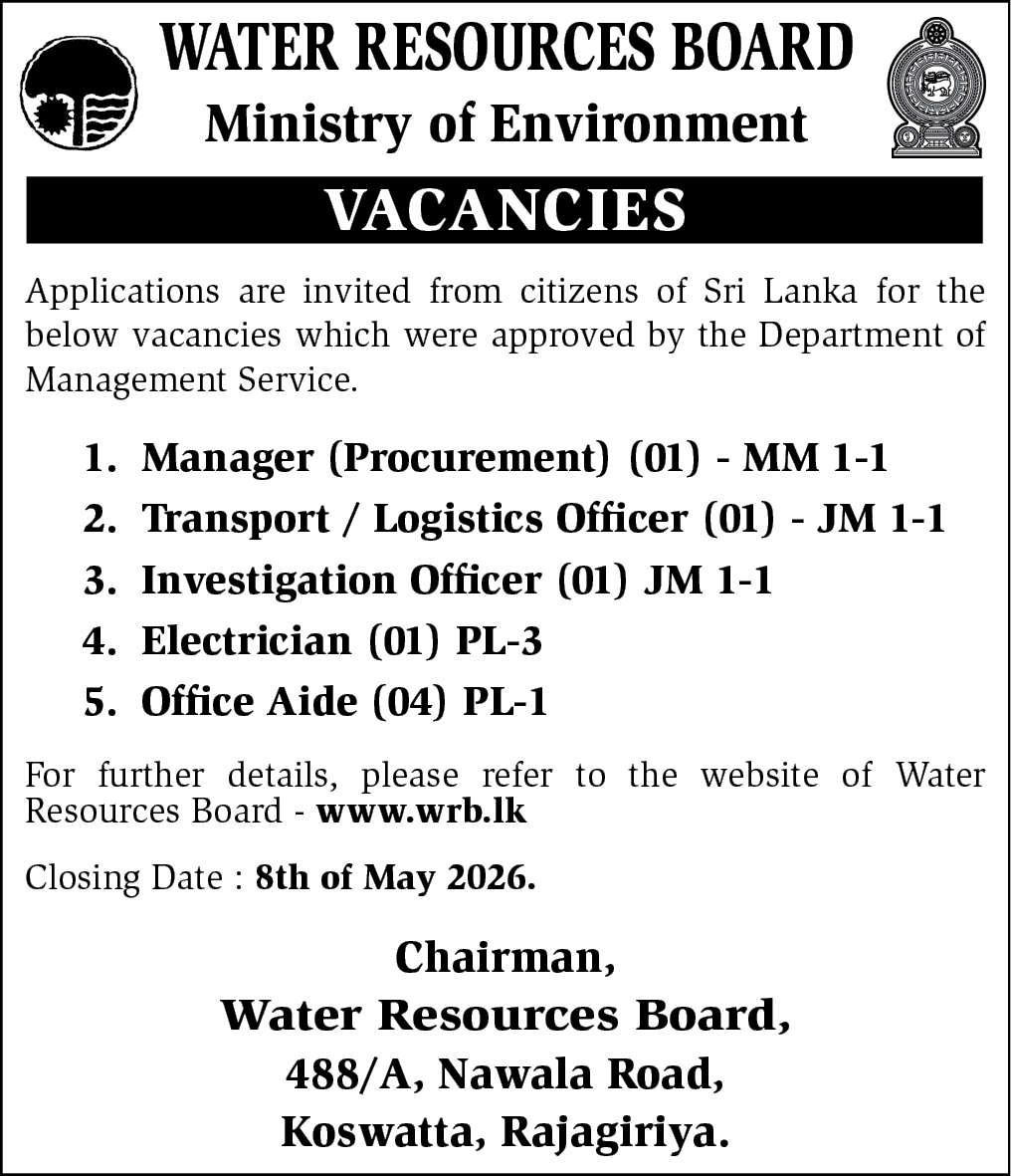WRB Job Notice 2026