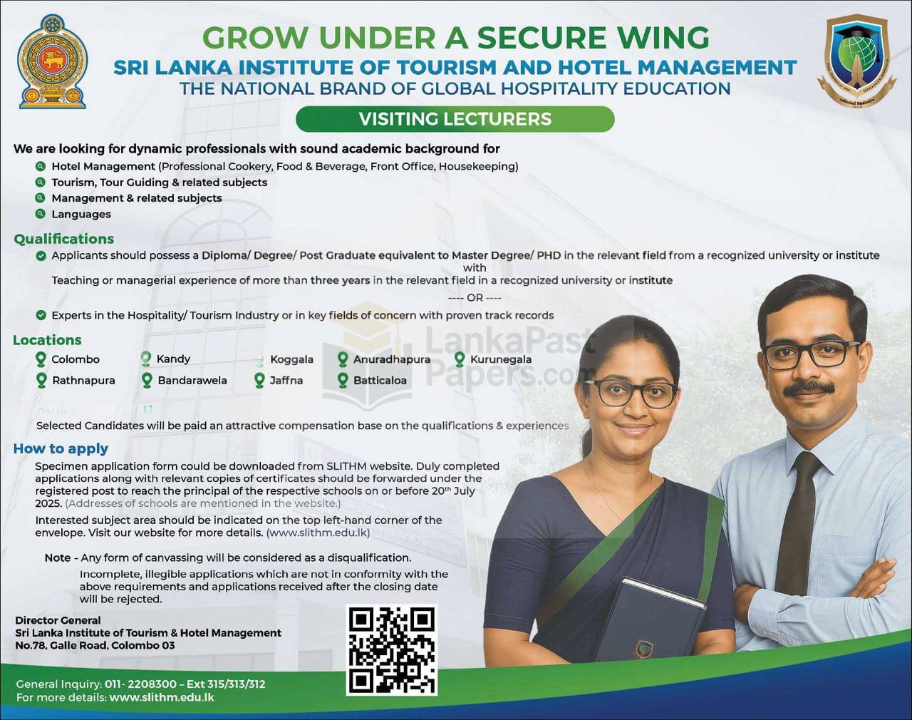 SLITHM Visiting Lecturer 2025