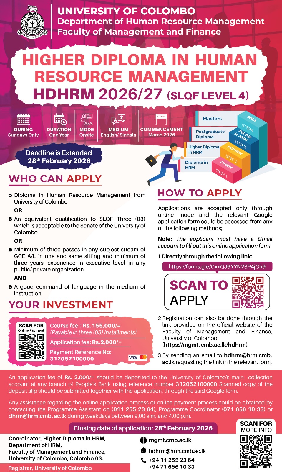 HDHRM 2026 English Full Details