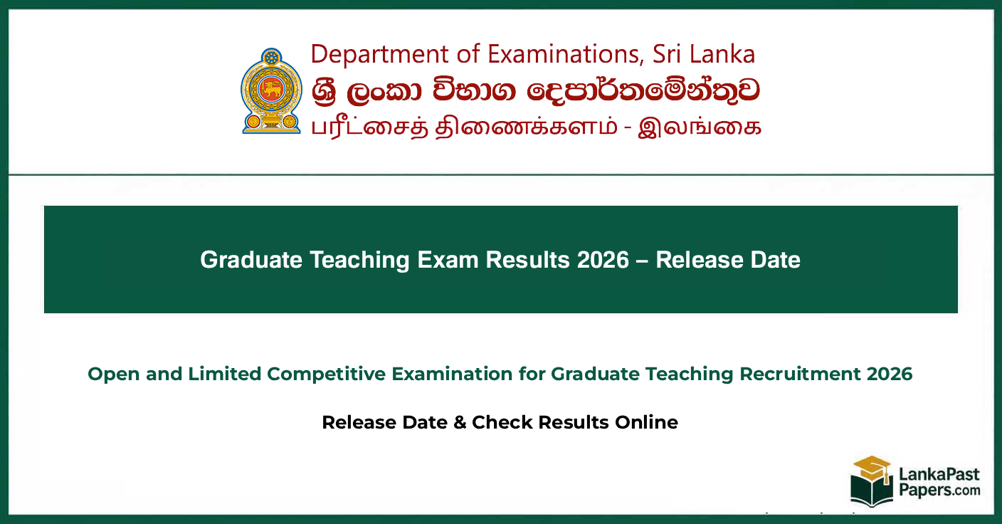 Graduate Teaching Exam Results 2026 – Release Date and Check…